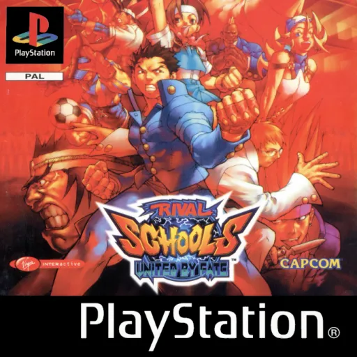 Rival Schools + Resident Evil 2 + Bloody Roar + Street Fighter EX Plus Alpha + Mr Domino + Victory Boxing 2 (France)